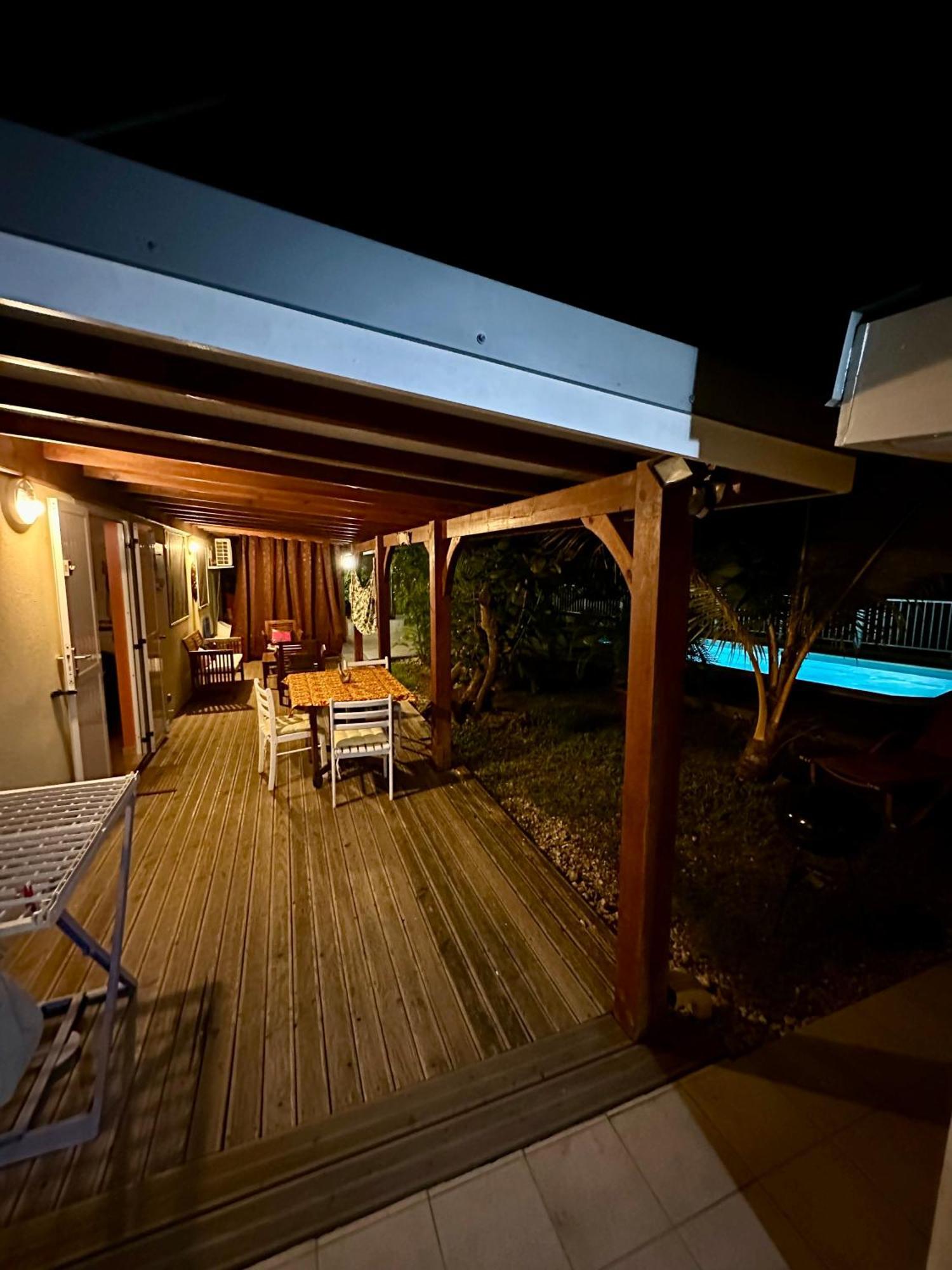 Mango Sea -Villa "Maracudja" Et Appartement "Jojoba" Avec Piscine & Vue Sur Les Iles 생프랑수아 외부 사진